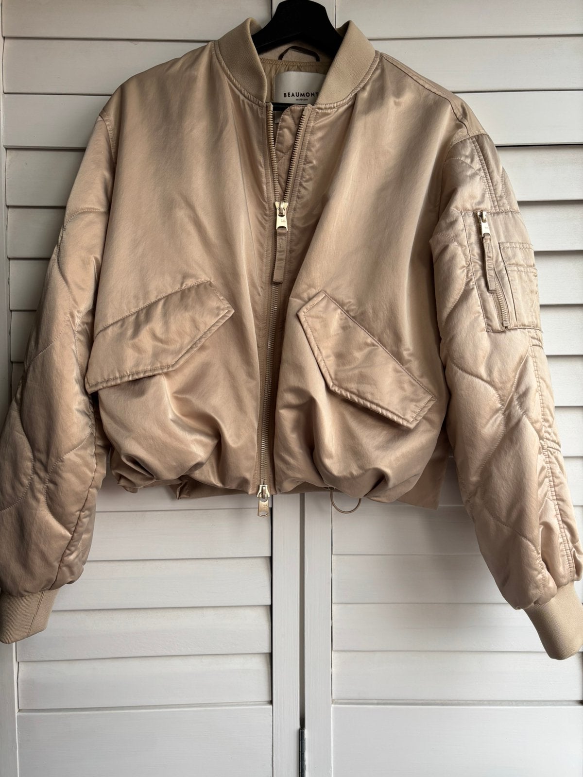 Jas Beaumont maat S, Ophalen of Verzenden, Zo goed als nieuw, Maat 36 (S), Beige