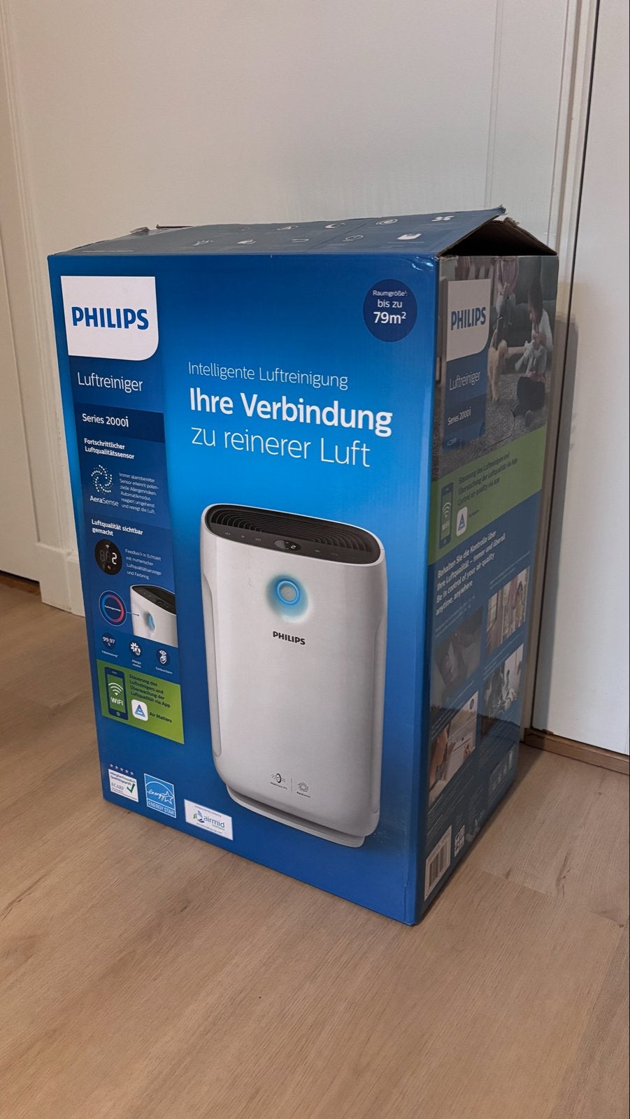Philips Luchtreiniger, Witgoed en Apparatuur, Luchtbehandelingsapparatuur, Ophalen of Verzenden, Gebruikt, Luchtreiniger