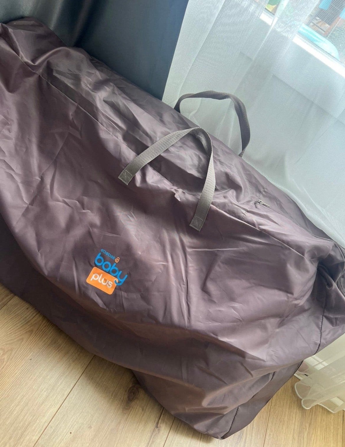 Babybay Baby Plus Co-Sleeper/Wieg - Bruin, Ophalen, Zo goed als nieuw, Wieg