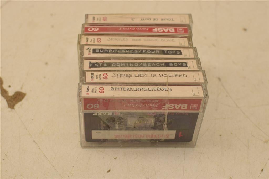 7 stuks Basf cassettebandjes 46489, Ophalen of Verzenden, Gebruikt, Overige genres, 1 bandje