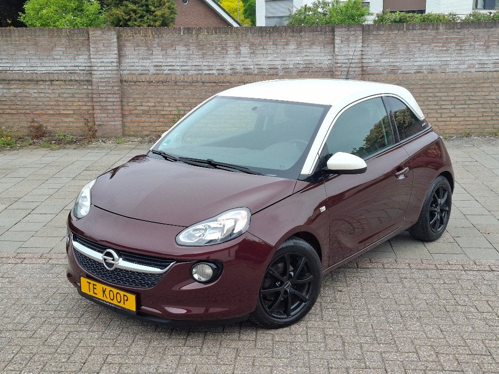 Opel Adam 1.2 bj 2017 Airco Stoelverw Nieuwe APK Mooi !, Auto's, Voorwielaandrijving, Bedrijf, Handgeschakeld, Grijs