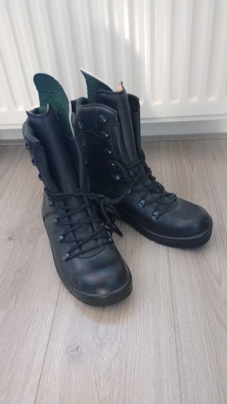 Nieuwe zwarte legerkistjes (laarzen) maat 42, Ophalen, Nieuw, Zwart, Boots