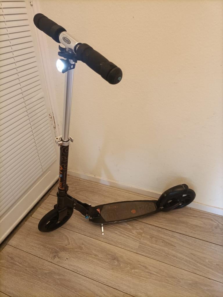 Aluminium step met verlichting niet electrische! Max 100kg, Fietsen en Brommers, Steps, Ophalen, Gebruikt, Gewone step, Micro