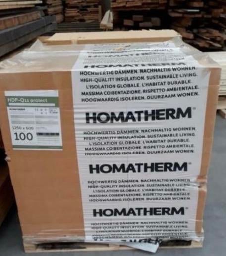 53m2 100mm Homatherm HDP Q1 protectHoutvezelisolatieplaten, Doe-het-zelf en Verbouw, Isolatie en Afdichting, Ophalen, Zo goed als nieuw