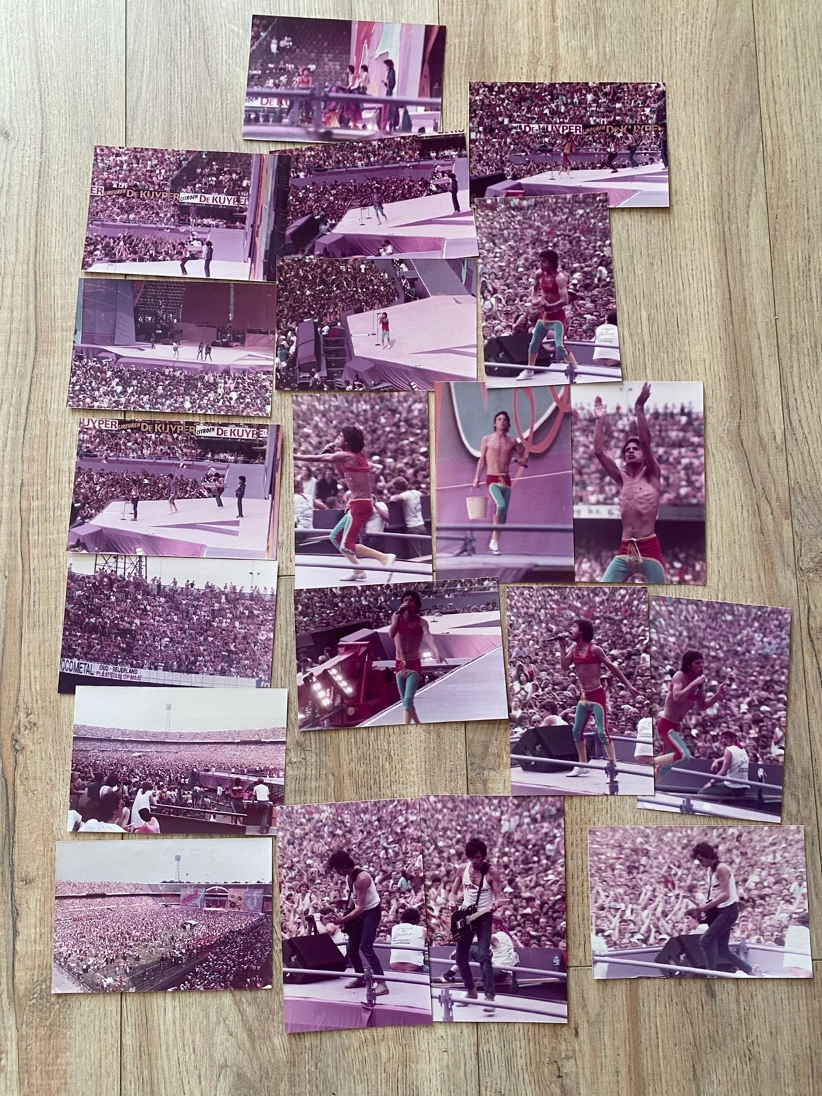 20 orginele foto’s Rolling Stones Kuip 1982, Ophalen of Verzenden, Zo goed als nieuw, Foto of Kaart