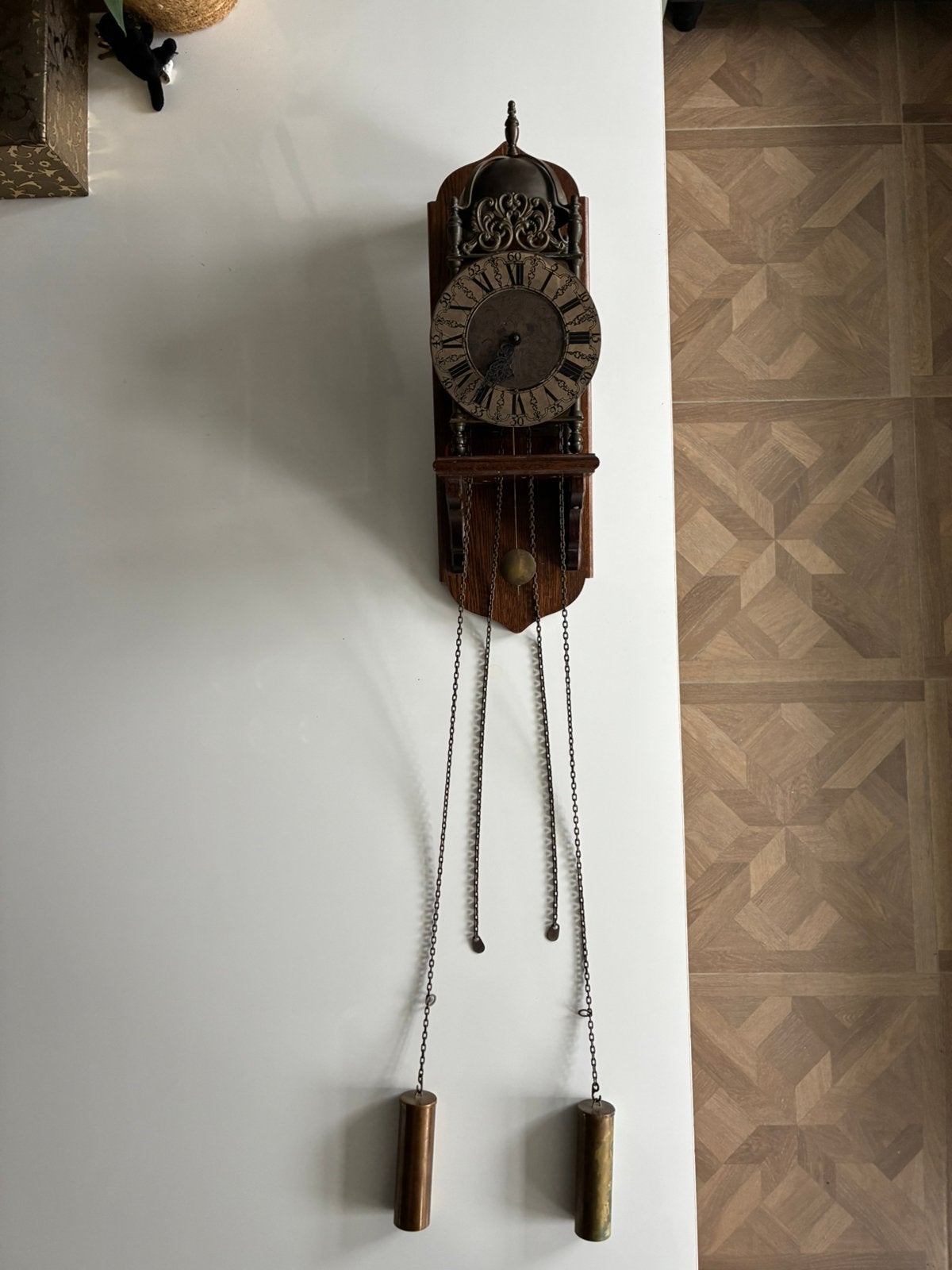 Lantaarnklok John Smith London van Hermle, Ophalen, Analoog, Wandklok, Klassiek