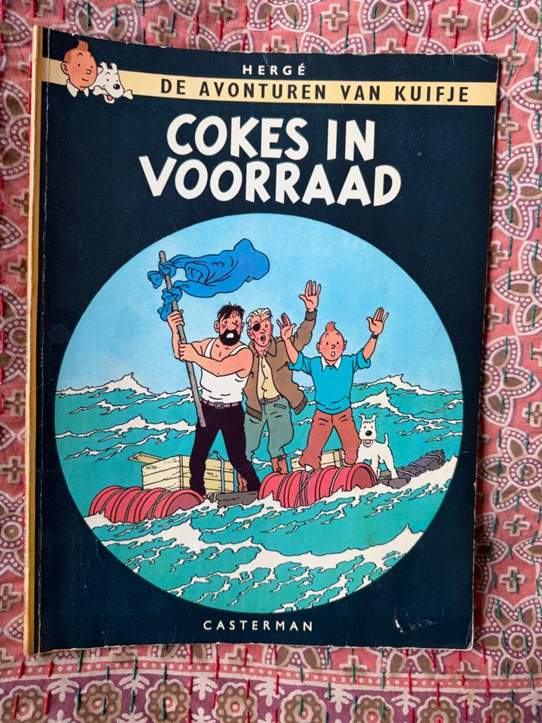 De Avonturen van Kuifje - Casterman 1958, Boeken, Ophalen of Verzenden, Gelezen