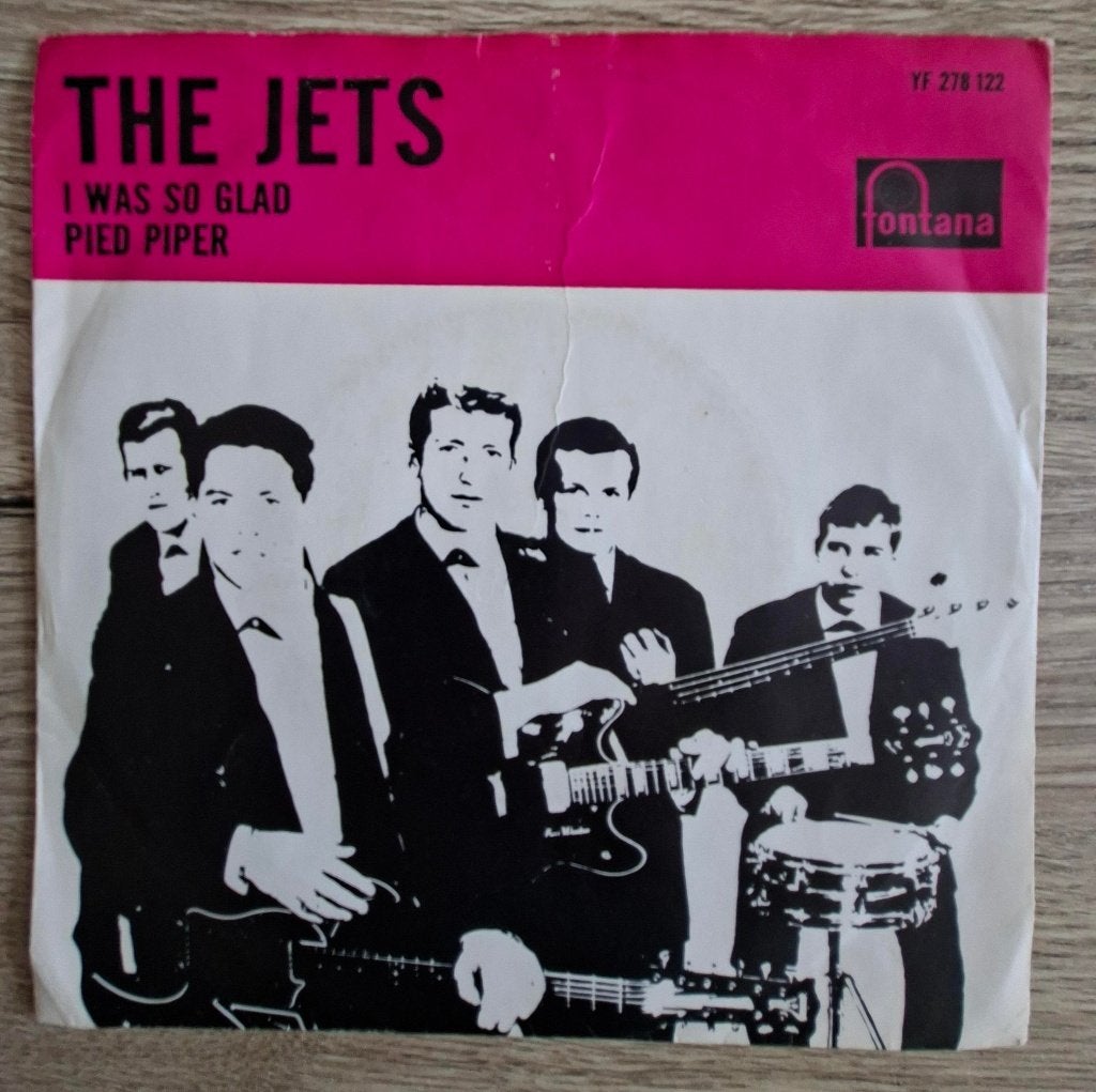 Jets single Nederbeat The Pied Piper, Ophalen of Verzenden, Gebruikt, 7 inch, Pop