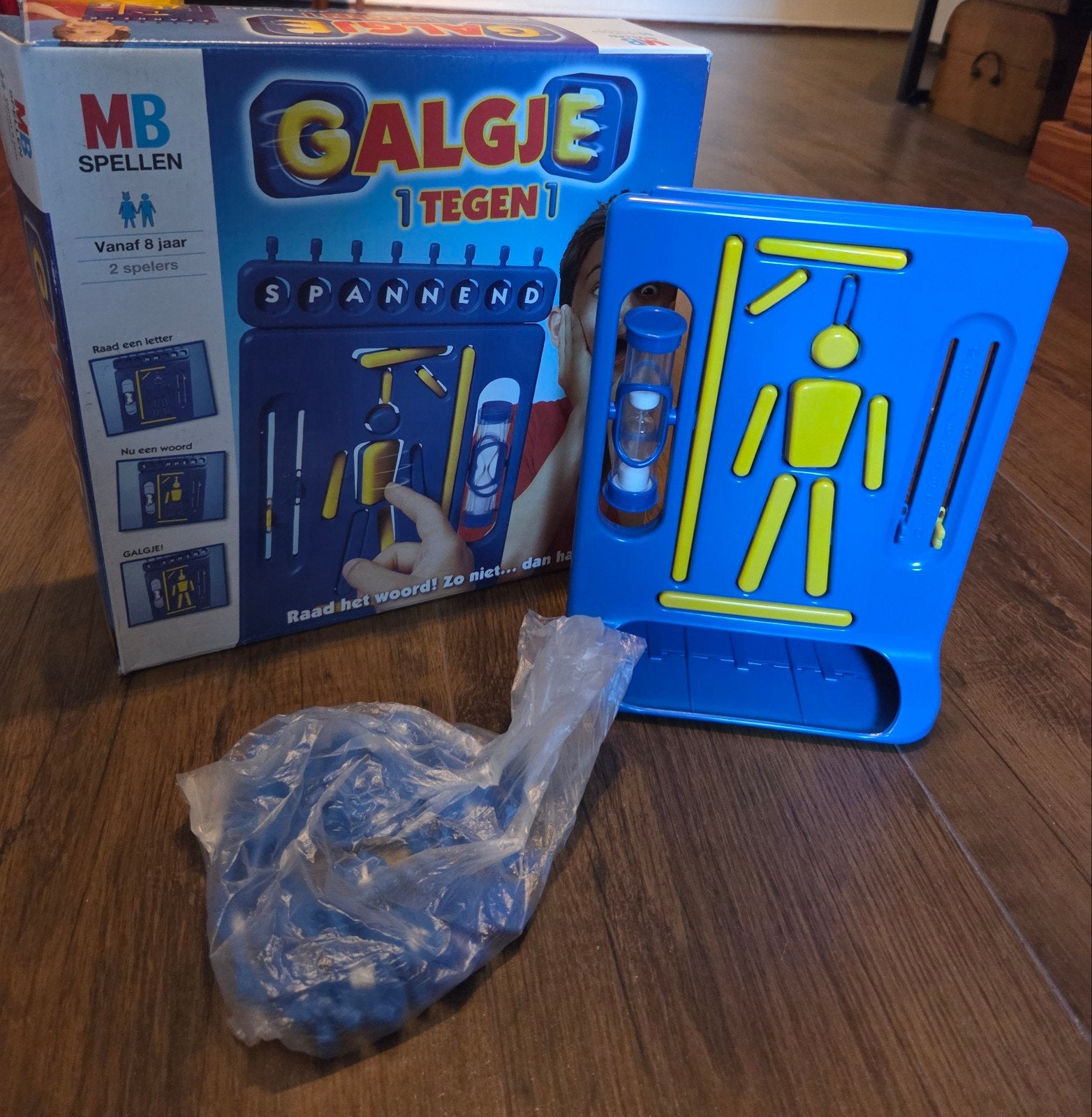 MB Spellen Galgje 1 Tegen 1 Bordspel, Een of twee spelers, Ophalen of Verzenden, Gebruikt, MB Spellen