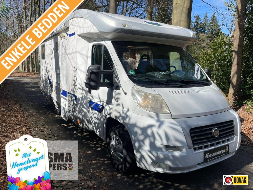 McLouis Tandy 673 Enkele Bedden Airco Garage 2008, Caravans en Kamperen, Campers, Ringverwarming, Airbags, Bedrijf, Tot en met 4