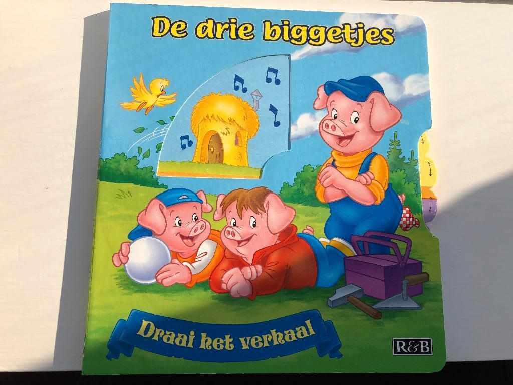Kinderboek de drie biggetjes., Ophalen of Verzenden, 3 tot 4 jaar