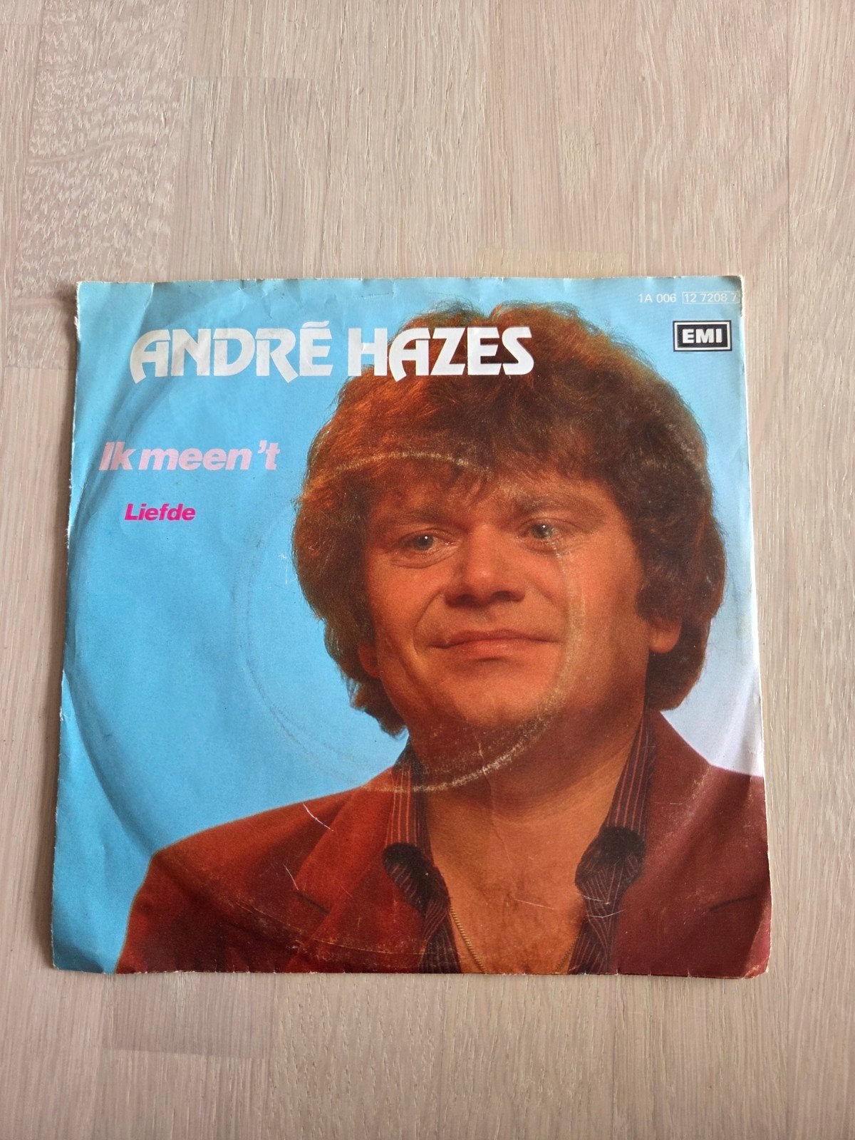 André Hazes - Ik meen 't / Liefde (Single), Cd's en Dvd's, Vinyl Singles, Gebruikt, 7 inch, Ophalen of Verzenden, EP