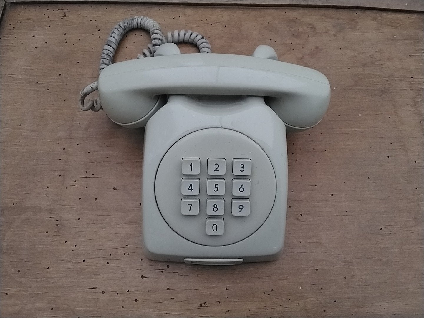 Vintage Ericsson druktoetstelefoon 1968, Ophalen of Verzenden, Gebruikt