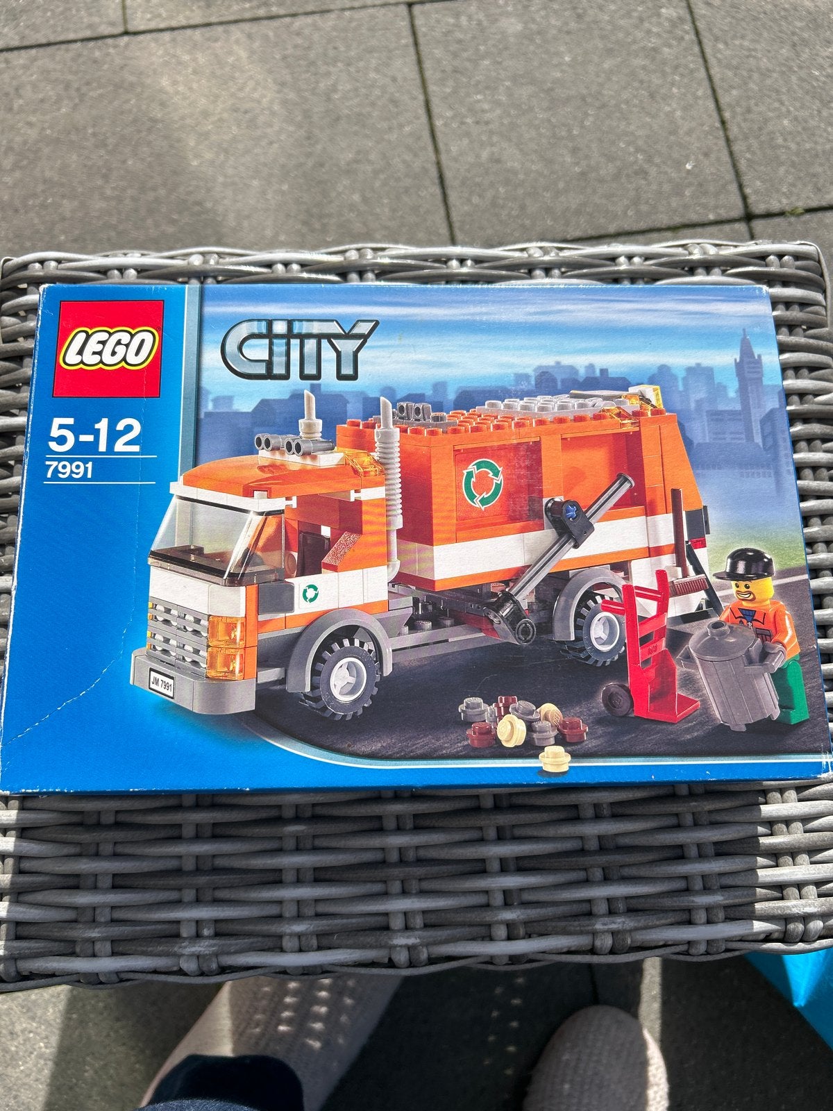 Lego City Vuilniswagen 7991 - Zo goed als nieuw, Ophalen, Lego, Compleet, Complete set