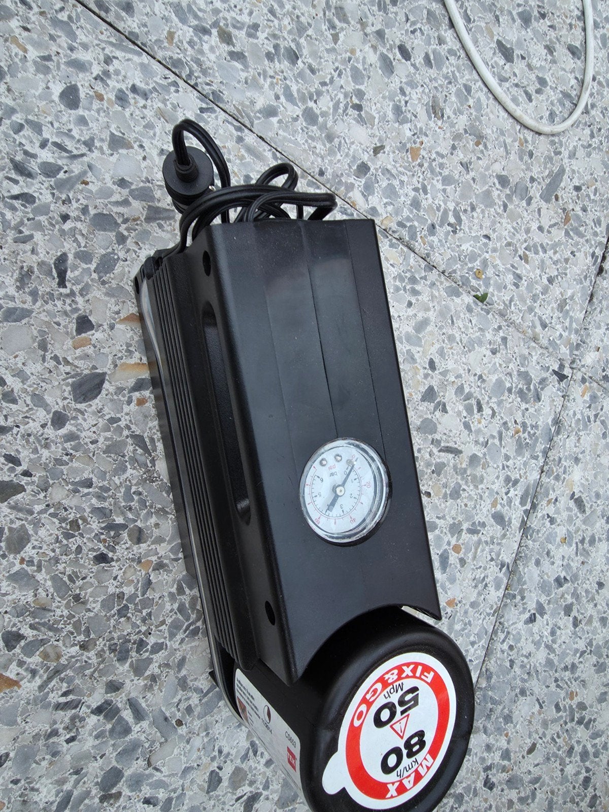 AUTO 12V-luchtcompressor Bandenpompkit TEK CS653 NIEUW, Ophalen, Nieuw