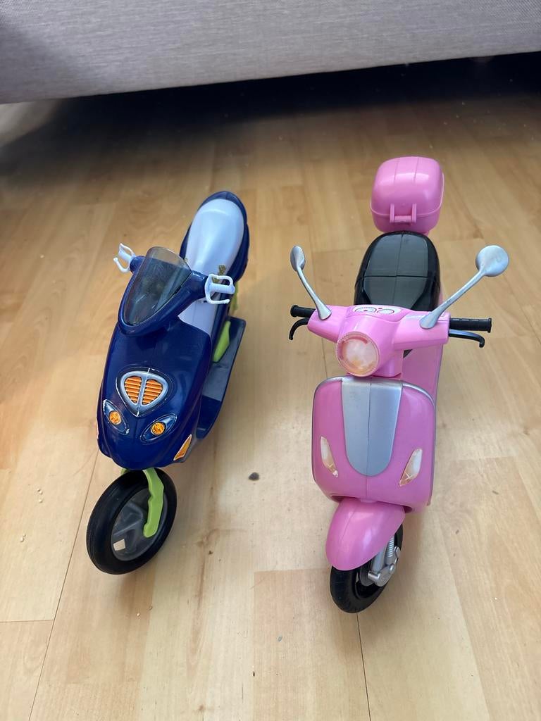 Barbie Scooterset, Ophalen, Gebruikt
