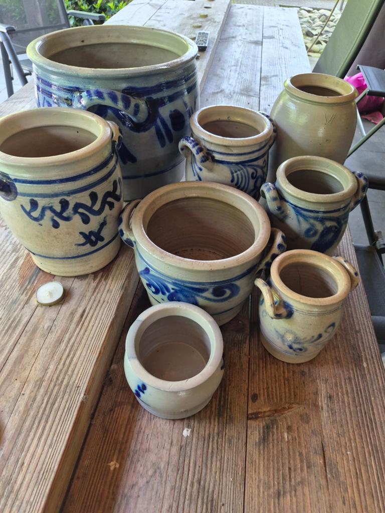 Keulse potten, Ophalen