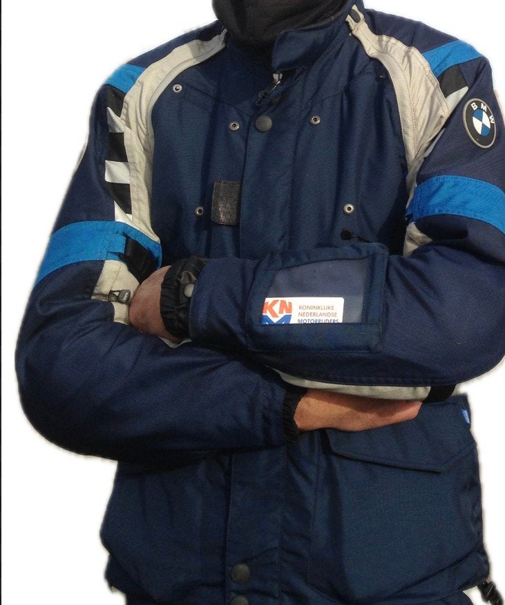 BMW Motorpak Rallye blauw mt 110, Motoren, Ophalen of Verzenden, Tweedehands, Heren, Combipak