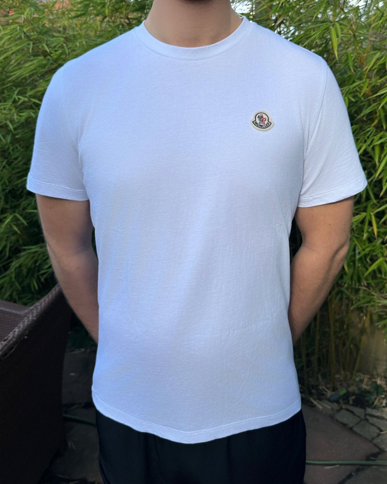 Moncler T-shirts Zwart&Wit - Maat L - Nieuw, Ophalen of Verzenden, Nieuw, Maat 52/54 (L), Zwart