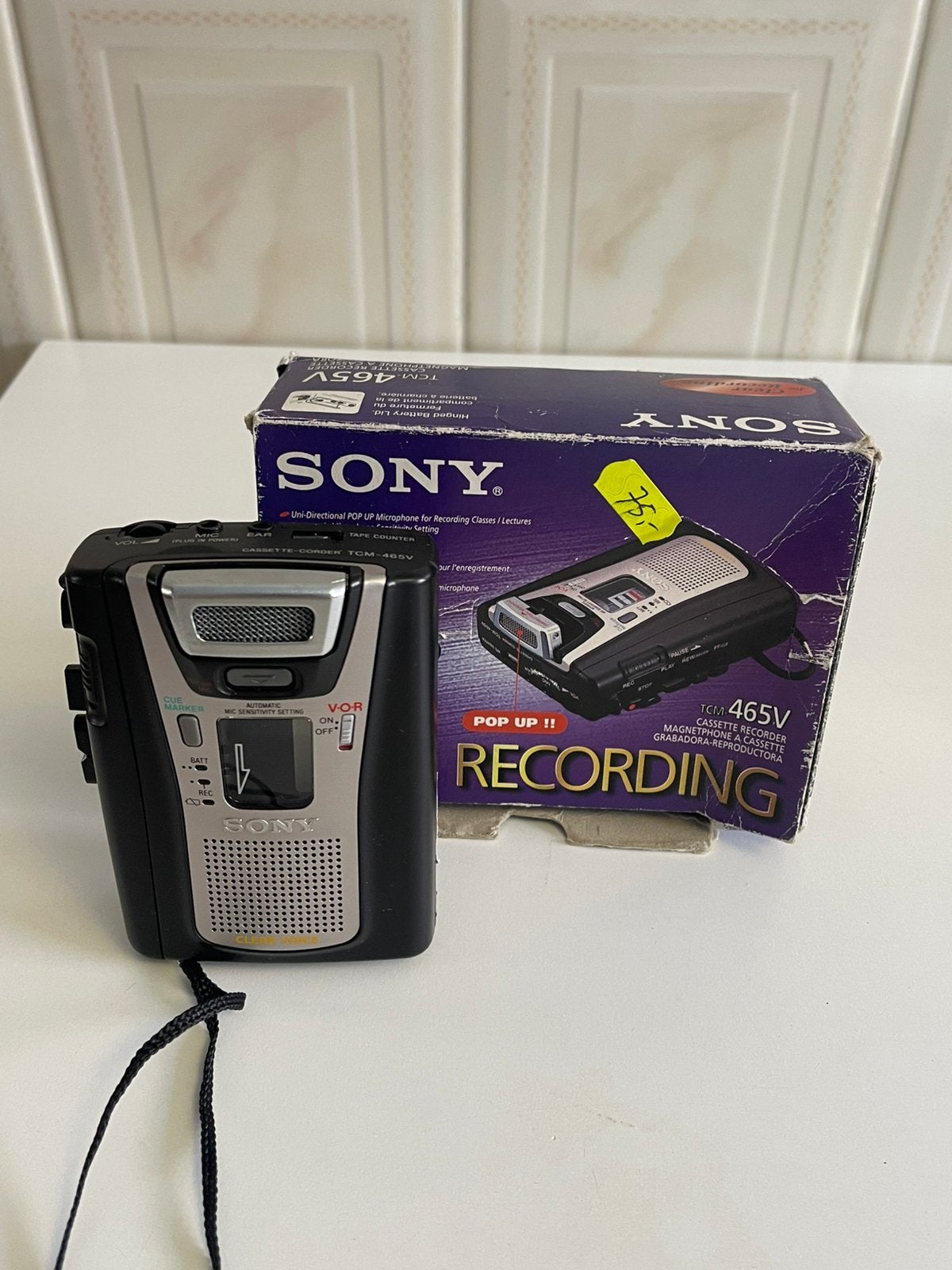 Sony TCM-465V, Ophalen of Verzenden, Walkman