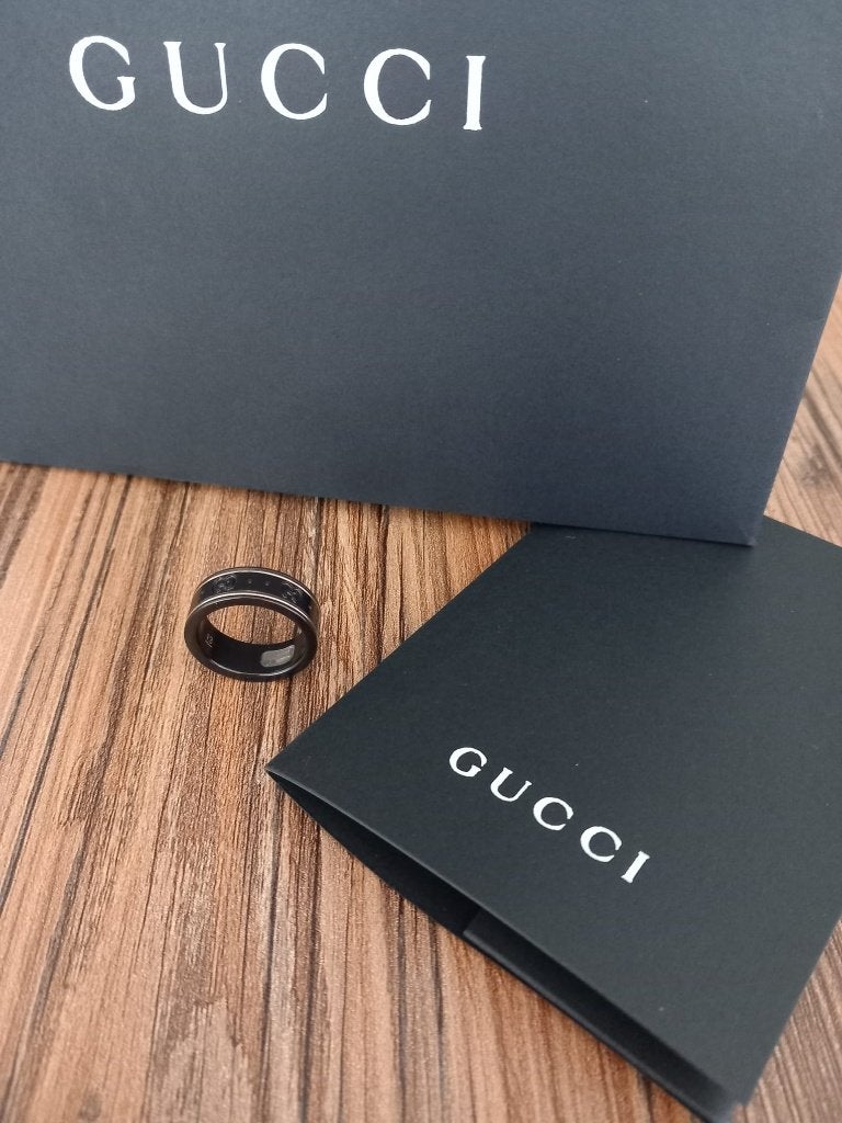 Gucci ring witgoud, Ophalen, Nieuw, Kleiner dan 17, Dame of Heer