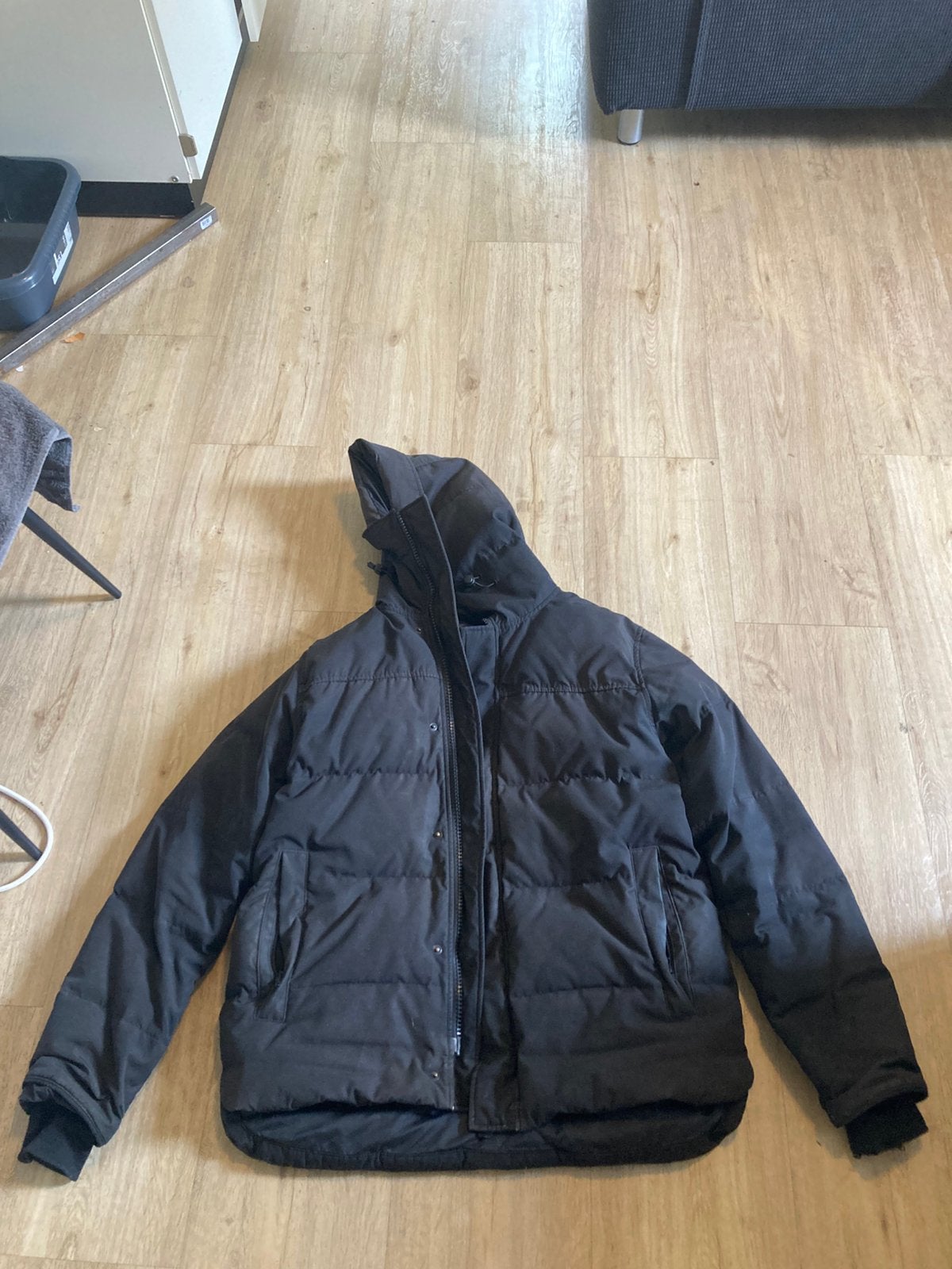 canada goose zwart, Ophalen of Verzenden, Gedragen, Maat 56/58 (XL), Zwart