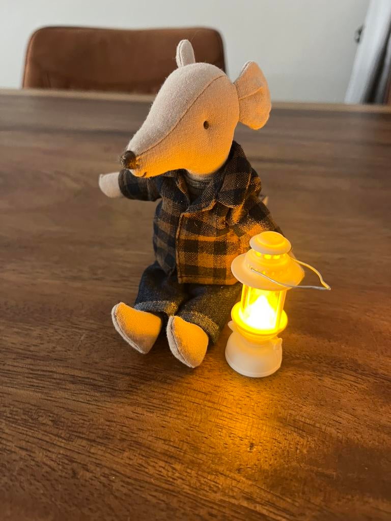 Lampje voor bij maileg inclusief verzendkosten, Ophalen of Verzenden, Zo goed als nieuw, Poppenhuis
