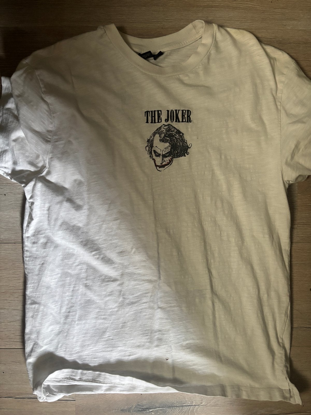 The Joker T-shirt - The Dark Knight Trilogy, Ophalen of Verzenden, Zo goed als nieuw, Maat 46 (S) of kleiner, Wit