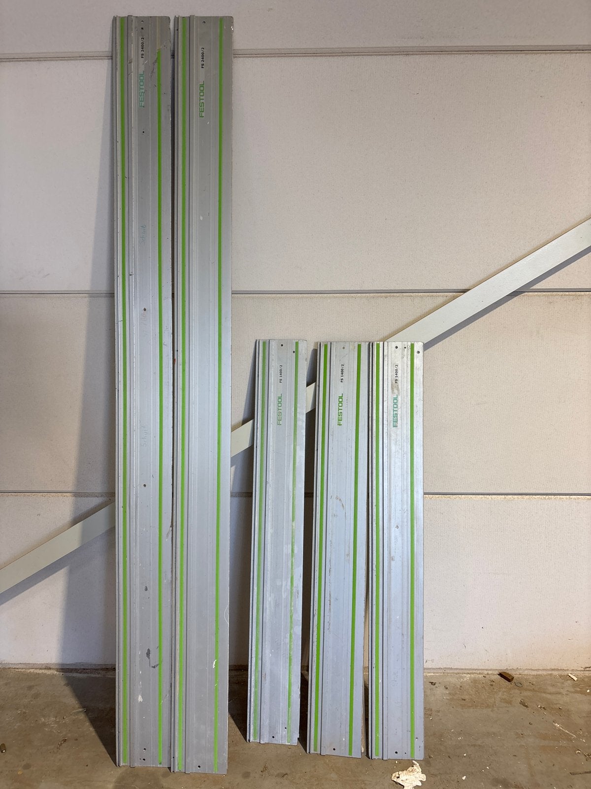 Festool FS 1400/2 en FS 2400/2 geleiderails, Ophalen, Gebruikt, Overige typen, Festool