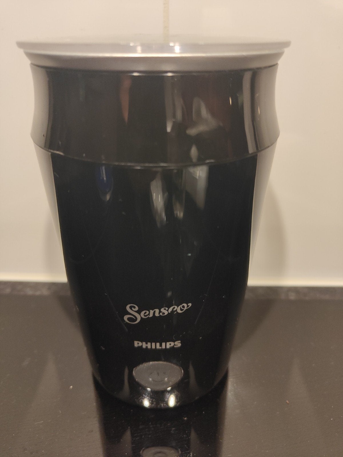 Philips Senseo Melkopschuimer CA6500/60 Zwart, Ophalen of Verzenden, Gebruikt, Elektrische melkopschuimer