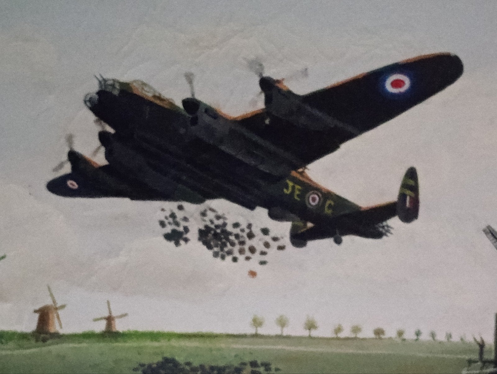 Operatie Manna voedsel droppings 1945, ., Ophalen of Verzenden, ., Engeland