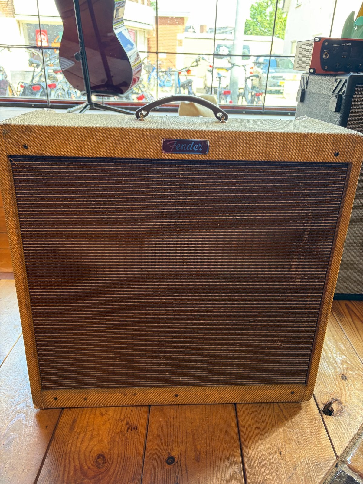 Fender Blues Deville gitaarversterker 4x 10 inch tweed, Muziek en Instrumenten, Gebruikt, Fender, Ophalen of Verzenden, Fender