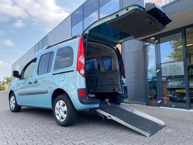 Renault Kangoo Family 3+1 Rolstoelauto 1.6-16V Expression (N, Stof, Gebruikt, Beige, Blauw