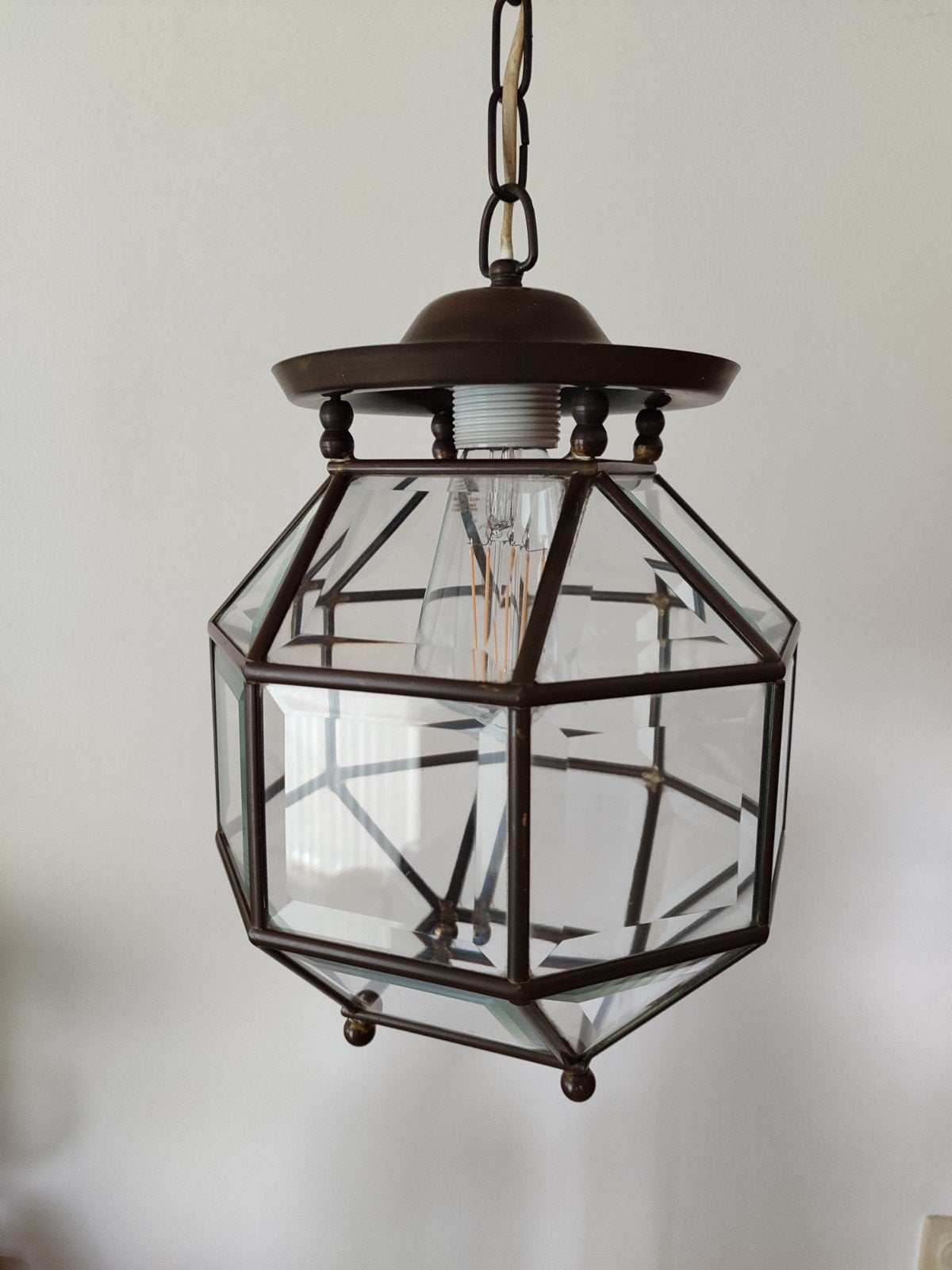 Amsterdamsche school /art deco lamp, Ophalen of Verzenden, Glas