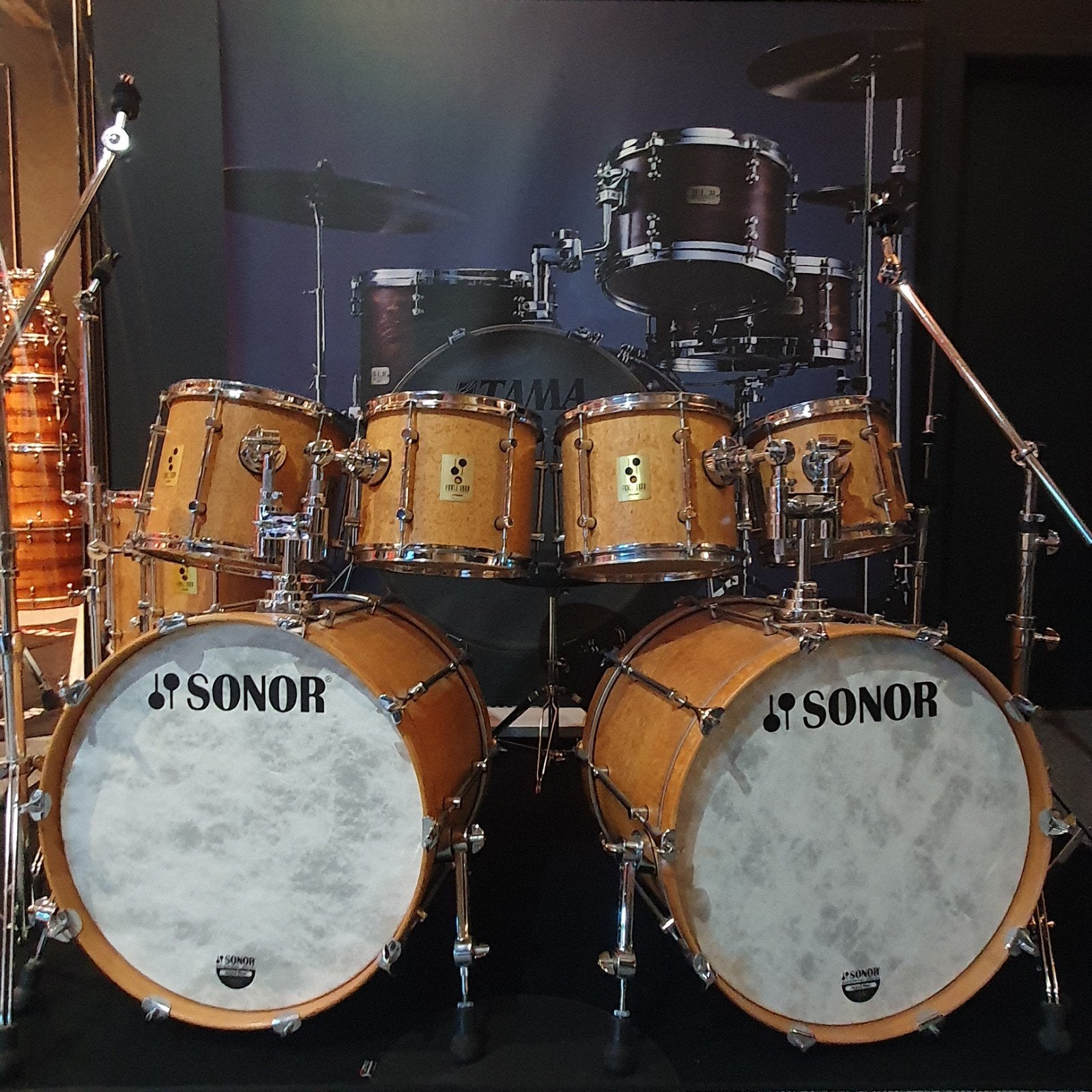 Sonor Force 3000: Scandinavische birch. Grote set- up, Ophalen of Verzenden, Zo goed als nieuw, Sonor