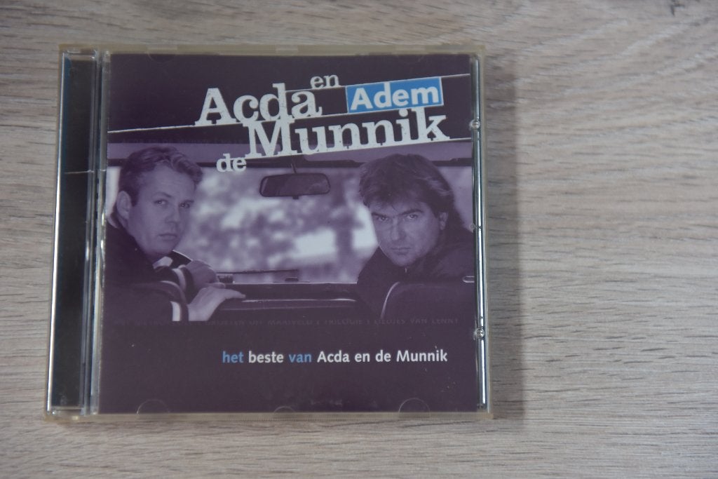 ACDA EN DE MUNNIK - ADEM -  HET BESTE VAN ACDA EN DE MUNNIK, Verzenden, Inclusief boekje, Zo goed als nieuw, Verzamelalbum