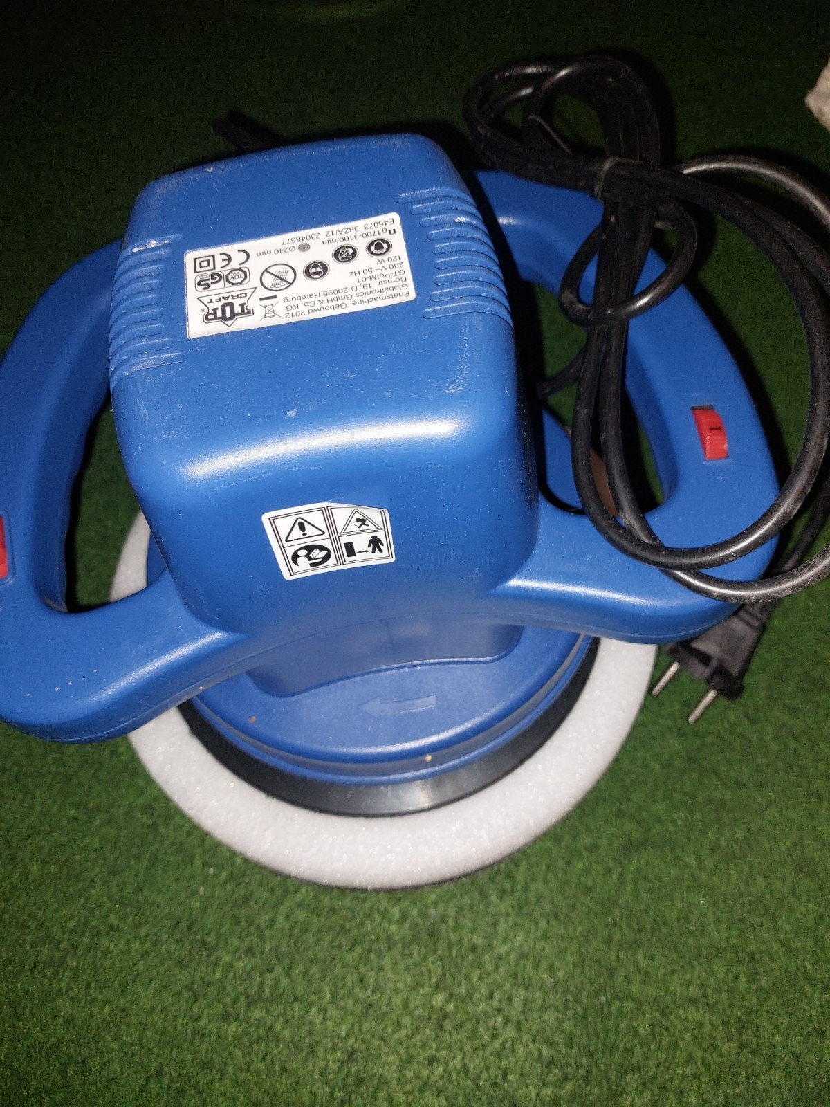 TOP Craft Poetsmachine 120W - Variabele Snelheid, Ophalen, Nieuw, Minder dan 600 watt, Overige typen