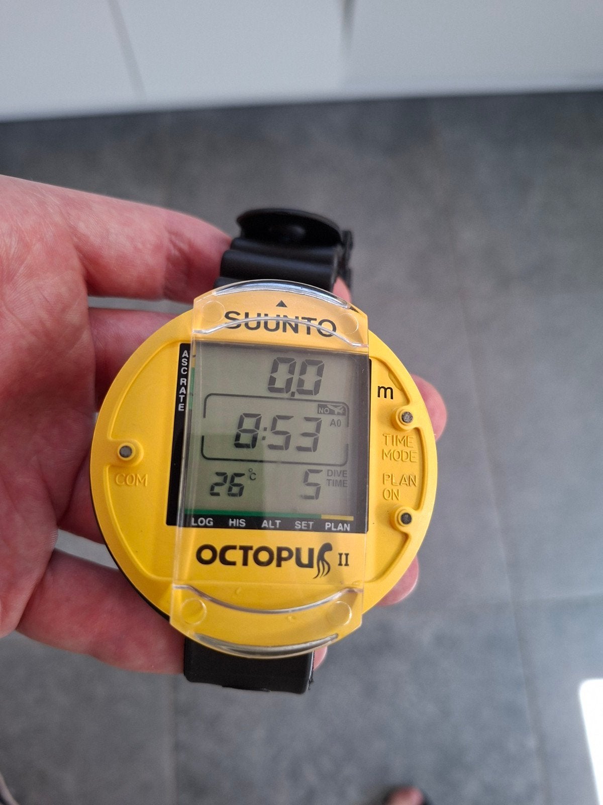 suunto duikcomputer 7 uur oud!, Ophalen of Verzenden, Zo goed als nieuw, Duikcomputer