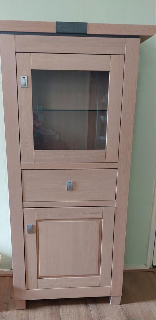 Vitrine kast., Ophalen, Nieuw, 50 tot 100 cm, 150 tot 200 cm