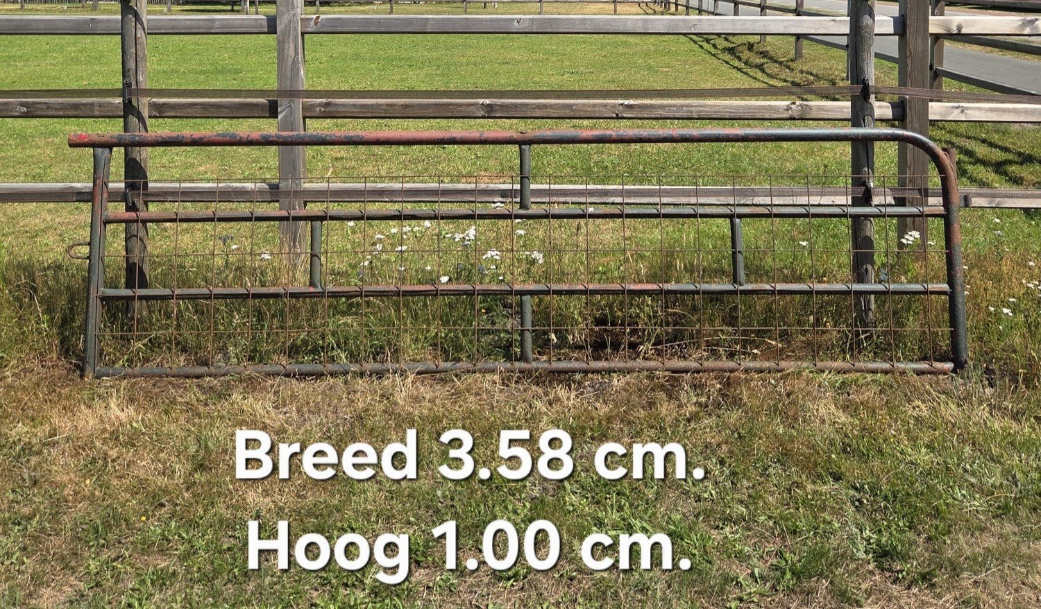 Groot zwaar weidehek/poort.

Alleen ophalen.