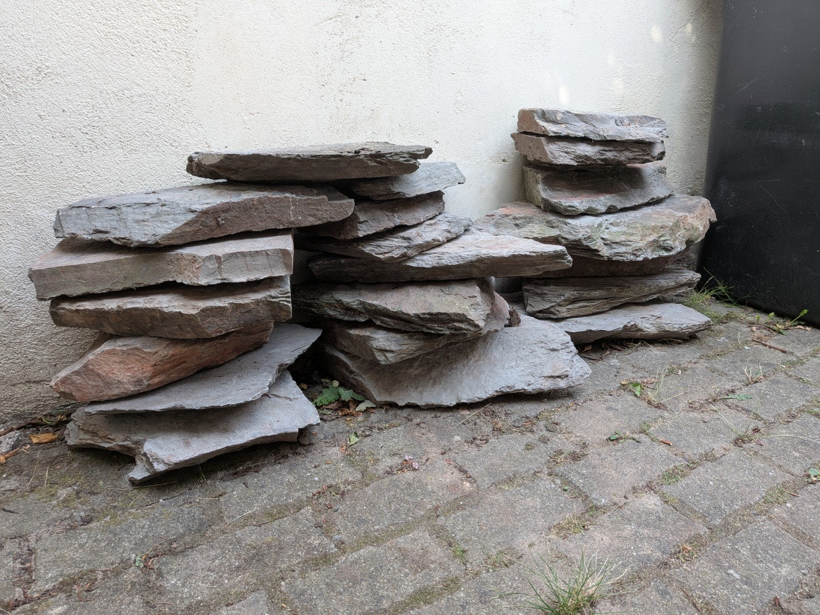 Gratis flagstones, Tuin en Terras, Ophalen, Gebruikt, Overige typen