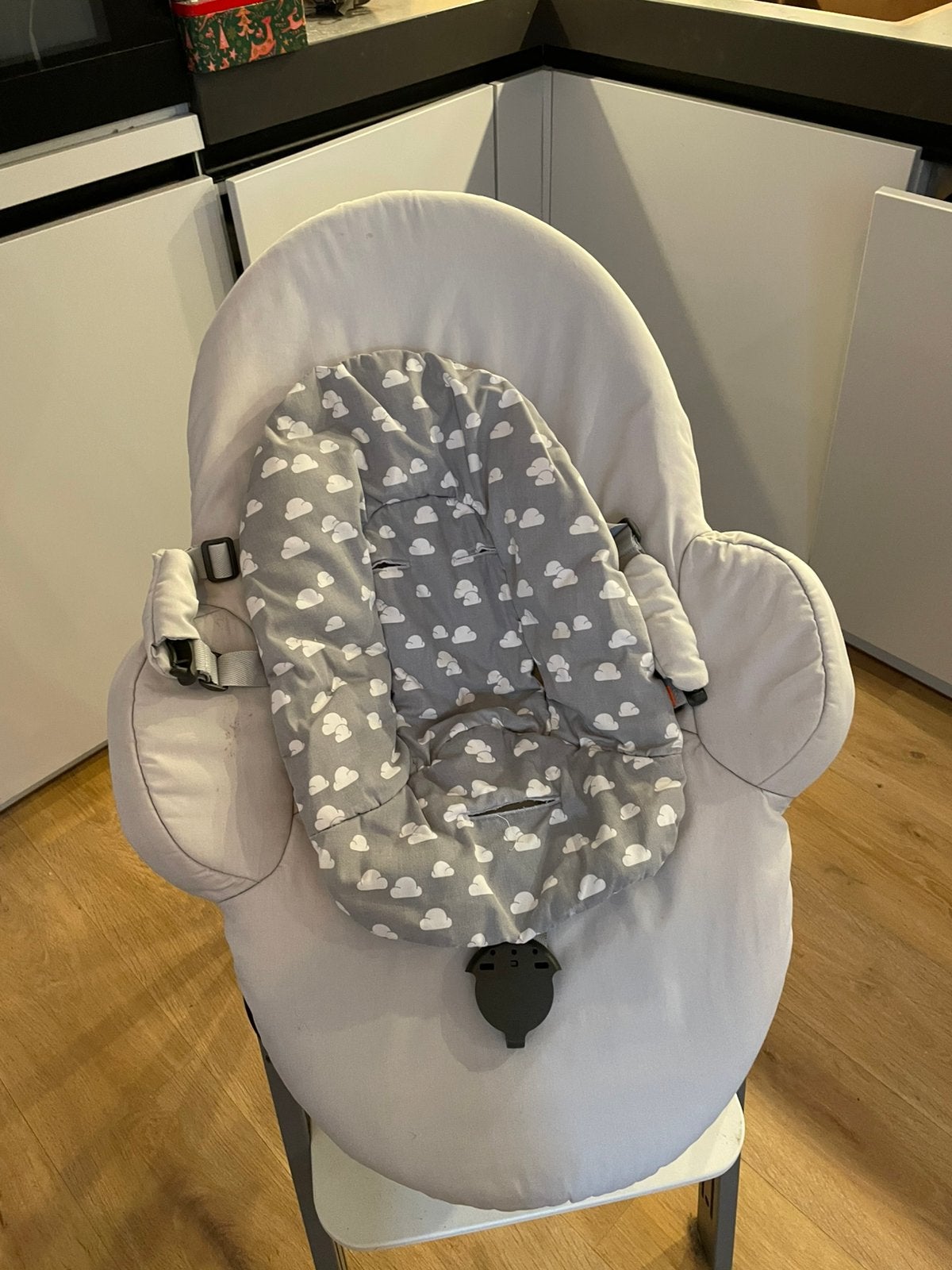 Stokke steps bouncer, Ophalen of Verzenden, Gebruikt, Meegroeistoel
