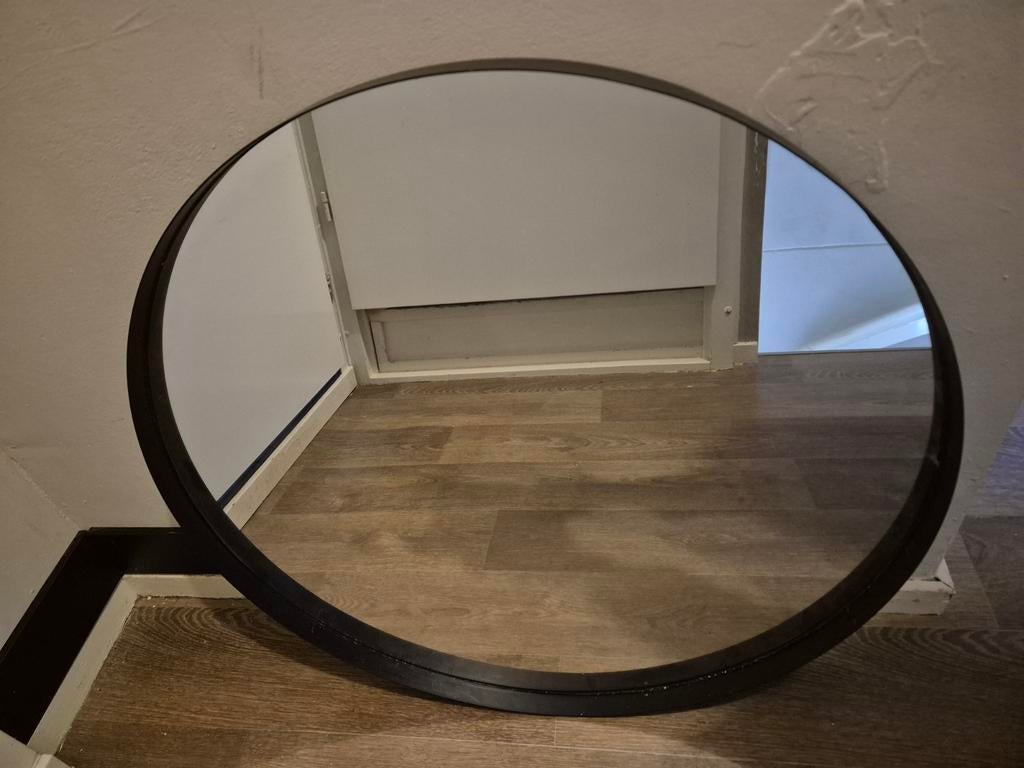 Ronde spiegel  80 cm, Ophalen, Rond, 75 tot 100 cm, Minder dan 100 cm