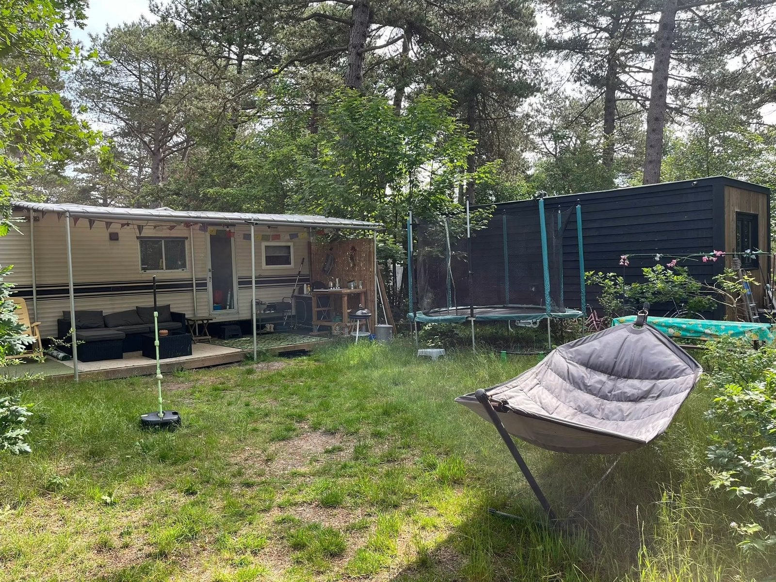 Te huur!! Stacaravan op camping Bakkum!!, Caravans en Kamperen, Tot en met 4