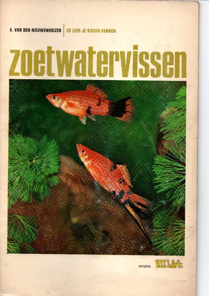 RIZLAX Zoetwatervissen, Boeken, Ophalen of Verzenden, Gelezen, Diverse auteurs