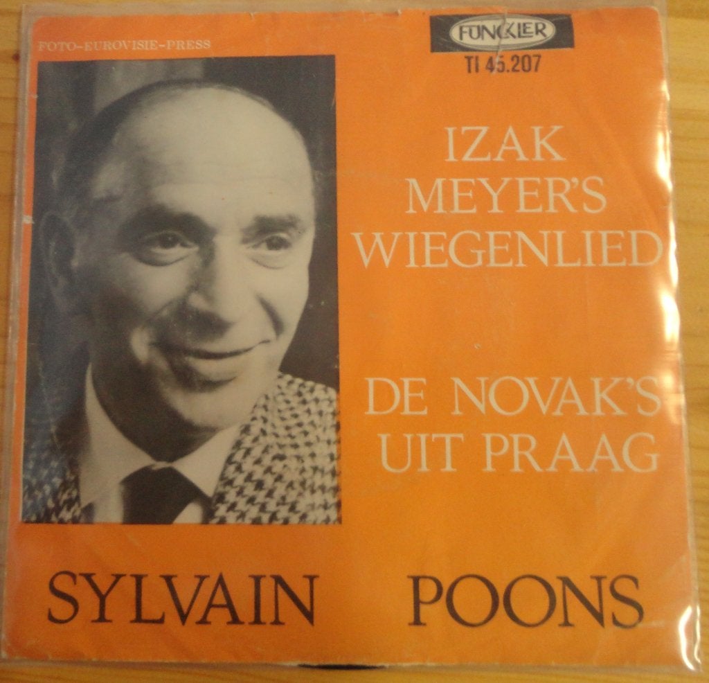 Sylvain Poons > Izak meyer's wiegenlied, Ophalen of Verzenden, Gebruikt, 7 inch, Pop