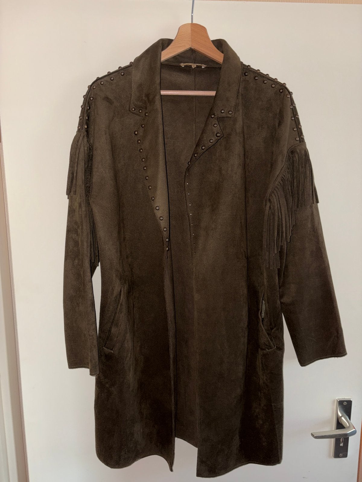 Jasje, Ophalen of Verzenden, Zo goed als nieuw, Maat 38/40 (M), Groen