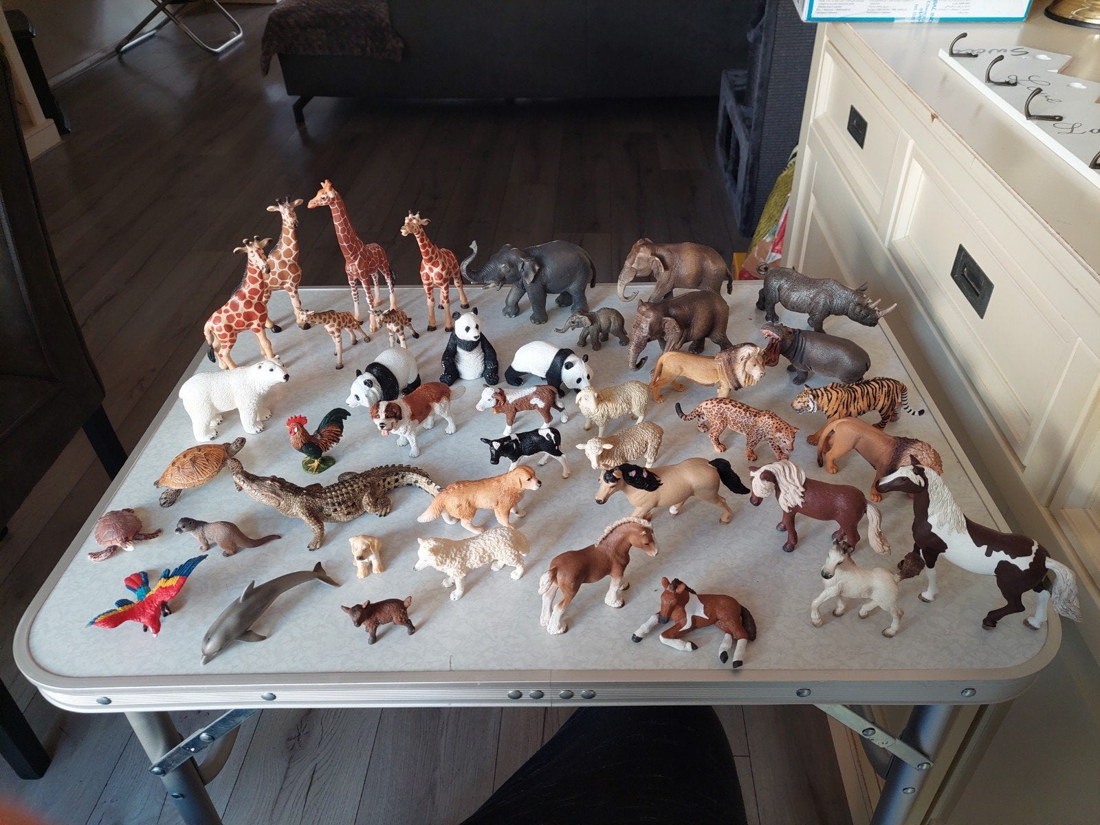 42 Schleich Dieren: Bijzondere Vintage Exemplaren, Ophalen of Verzenden, Gebruikt