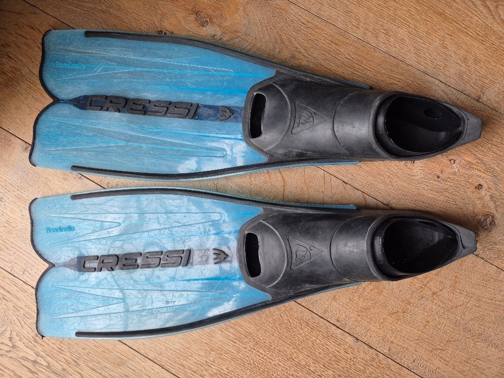 Flippers / snorkelvinnen, Ophalen, Gebruikt, Snorkelvinnen