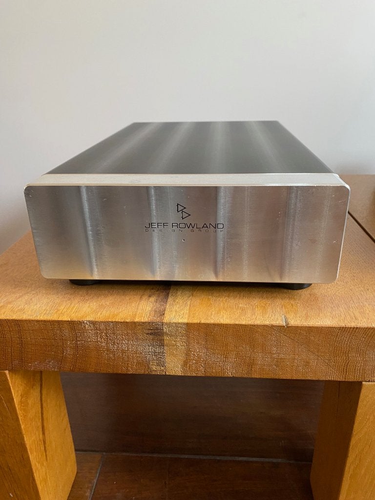 Jeff Rowland Model 501 mono blokken inclusief pc1 voedingen, Zo goed als nieuw, 120 watt of meer, Stereo, Ophalen